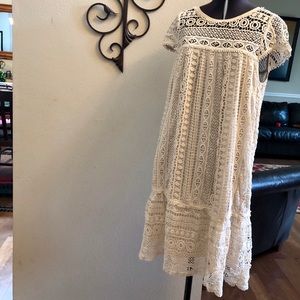 Anthropologie Maeve Hard to find crochet dress